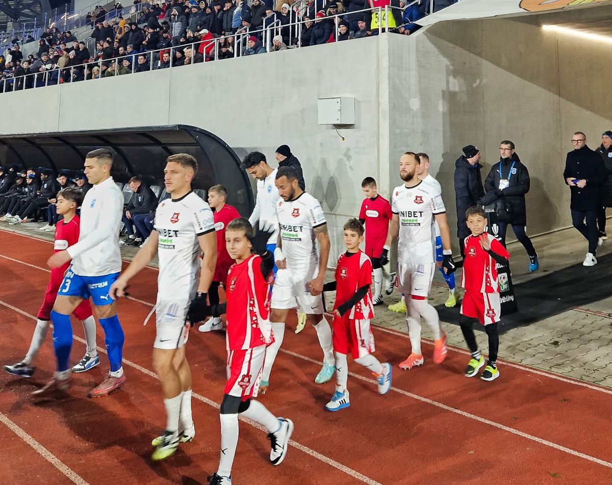 Ștefan Baiaram a marcat la Sibiu și apoi a spus motivul pentru care a plecat la vestiare după schimbare: „Chiar m-a mirat”