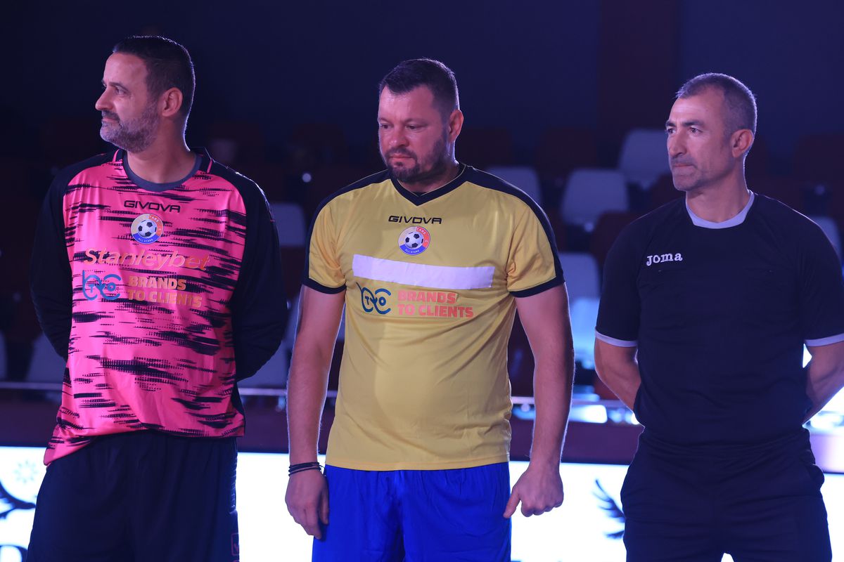 Imagini de la meciul de old boys Rapid - All Stars