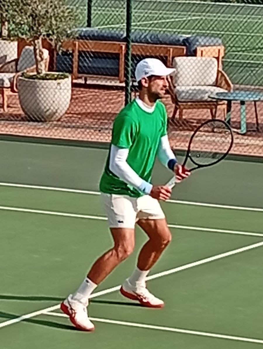 Novak Djokovic se pregătește de sezonul 2026 / foto: X Novak Djokovic a început pregătirile pentru sezonul 2026 cu o schimbare majoră