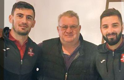 FOTO OFICIAL Hermannstadt, dimineață agitată pe piața transferurilor! Adrian Bălan și Alin Dobrosavlevici au semnat cu echipa lui Miriuță