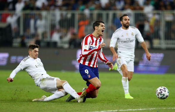 Ce suspendare a primit Federico Valverde după eliminarea din Supercupa Spaniei, Real Madrid - Atletico Madrid