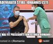 Glume în serie pe net, după ce Iohannis și-a arătat mușchii când a fost vaccinat împotriva coronavirusului