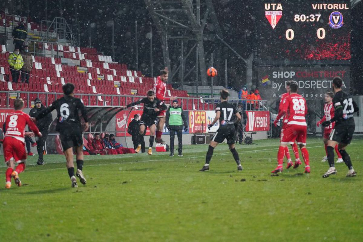 UTA - Viitorul 0-0. Mircea Rednic furios pe un jucător: „Nu-l înțeleg! Nu va juca în meciul cu Steaua”
