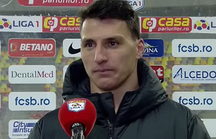 Risto Radunovic, pasă de gol la debutul pentru FCSB: „Am rămas surprins de ce am găsit aici”