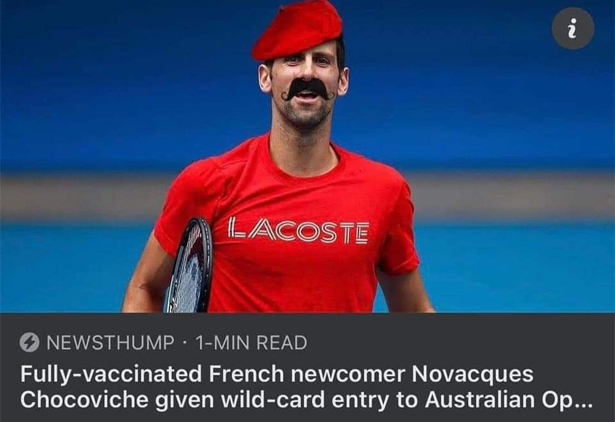 Meme-uri Novak Djokovic