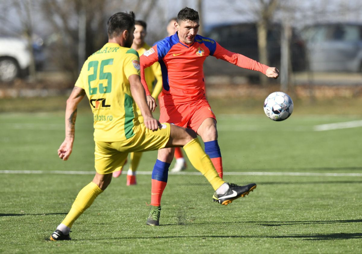 FCSB - CS Mioveni 0-0 » Roș-albaștrii n-au impresionat în singurul amical al iernii!