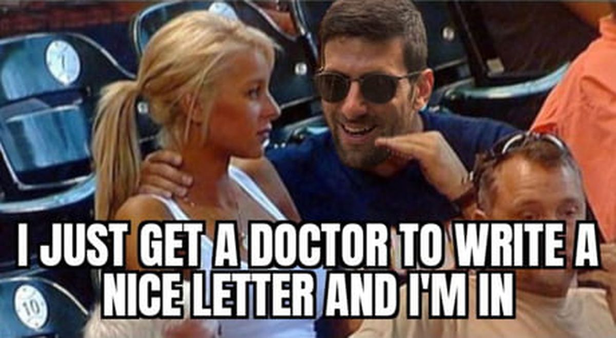 Djokovic nu a scăpat nici acum » Cele mai tari meme-uri apărute după ce viza de Australia i-a fost anulată din nou