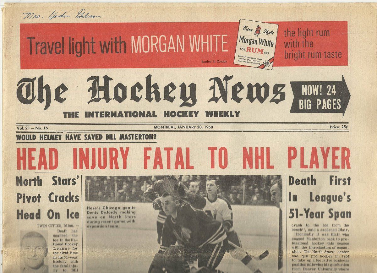 Retro GSP - hochei - Bill Masterton