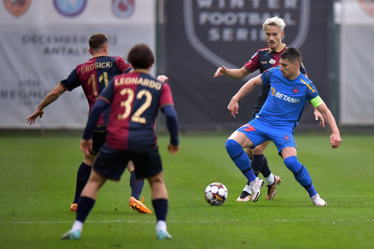 FCSB are un nou număr 9 » Pintilii l-a folosit în ultimul sfert de oră al amicalului cu Pogon