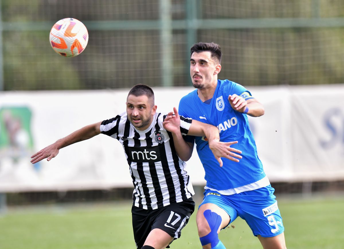 Universitatea Craiova a remizat cu Partizan Belgrad, în ultimul amical al iernii! Concluziile de la fața locului