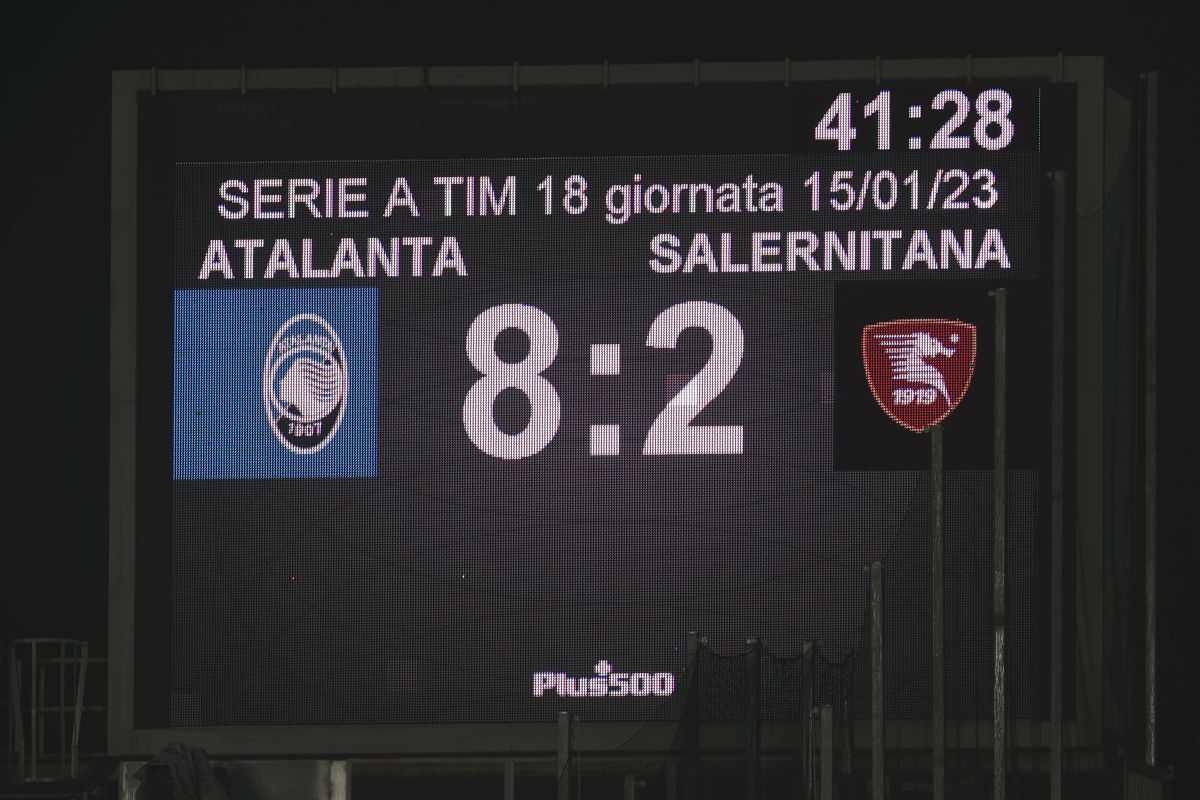Atalanta - Salernitana, meci cu 10 goluri în Serie A