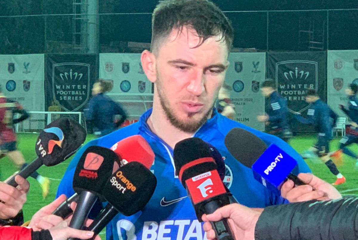 Sorescu a explicat pe ce post ar vrea să joace la FCSB și de ce a vrut să se lase de fotbal: „Trebuia să mă împrumut ca să-mi scot iubita la un suc”