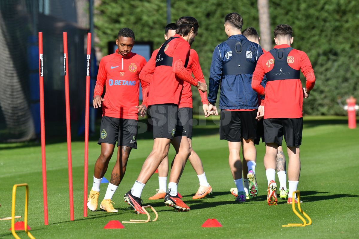 Zâmbete și voie-bună la FCSB: 3 detalii remarcate de GSP la antrenamentul de azi, din Antalya