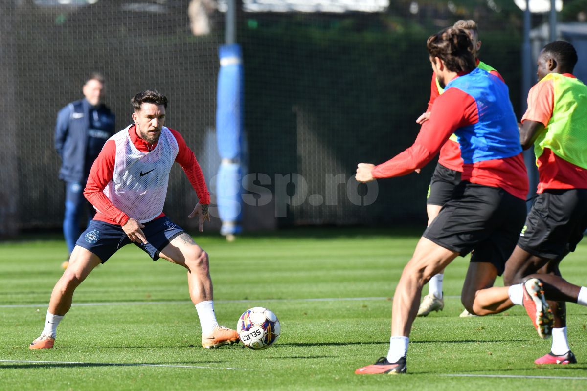 Zâmbete și voie-bună la FCSB: 3 detalii remarcate de GSP la antrenamentul de azi, din Antalya