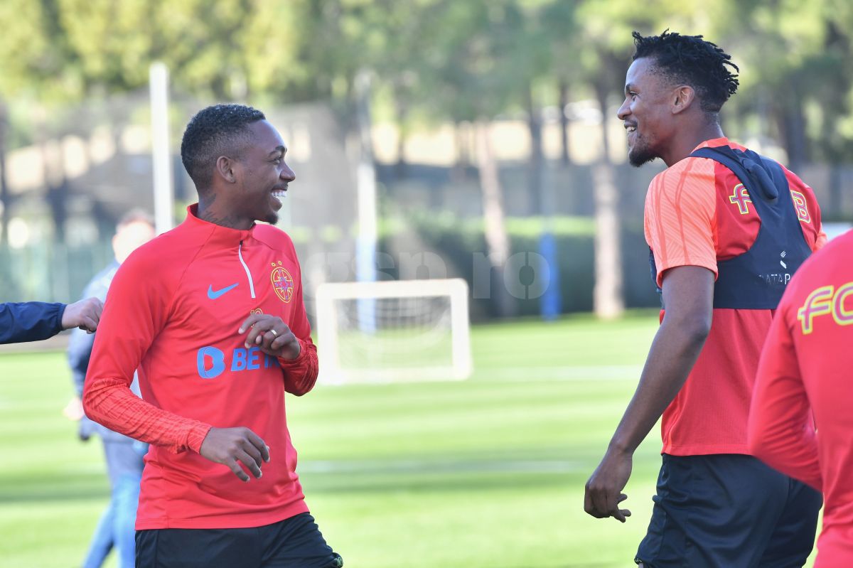 Zâmbete și voie-bună la FCSB: 3 detalii remarcate de GSP la antrenamentul de azi, din Antalya