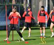 Florinel Coman, Darius Olaru, Vali Crețu, Alexandru Pantea / Antrenament FCSB în Antalya - 15 ianuarie 2024 (foto: Cristi Preda/GSP)