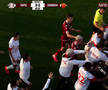 Scandal imens în ultimul amical al Rapidului » Au sărit la bătaie după un fault dur: l-au luat de gât pe un fotbalist giuleștean