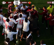 Scandal imens în ultimul amical al Rapidului » Au sărit la bătaie după un fault dur: l-au luat de gât pe un fotbalist giuleștean