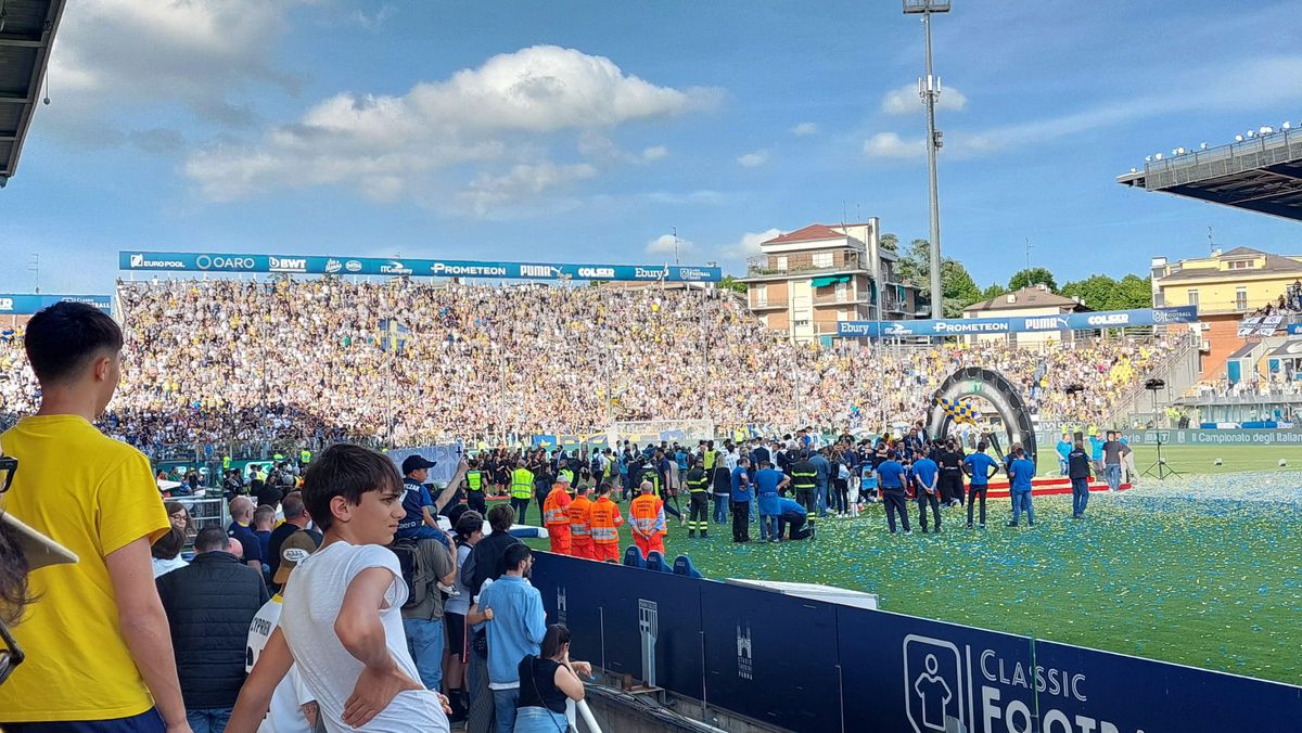 Doru și Rozalia Haja - suporteri români abonament Parma