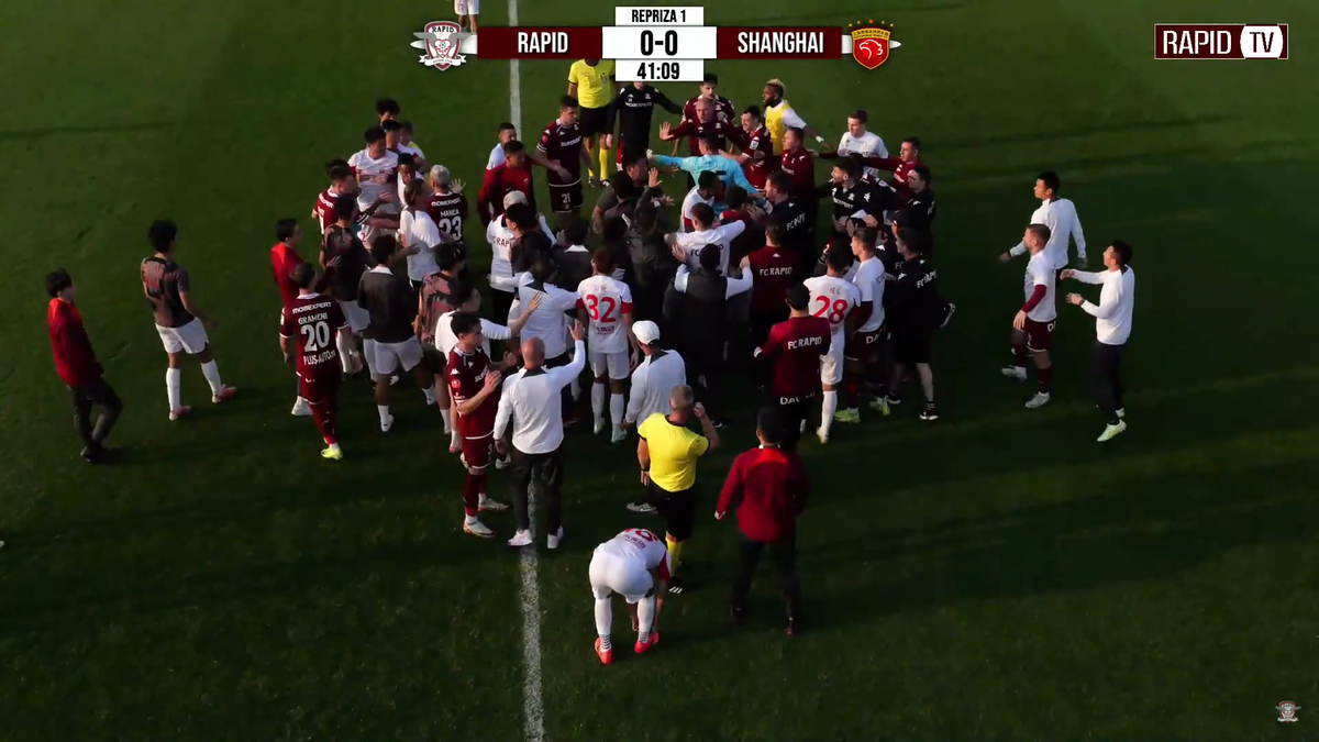 Reacția lui Marius Șumudică după scandalul iscat în amicalul Rapidului: „Erau ca un butoi cu pulbere”