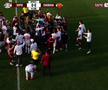 Scandal imens în ultimul amical al Rapidului » Au sărit la bătaie după un fault dur: l-au luat de gât pe un fotbalist giuleștean