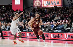 Carnaval la Venezia! U-BT Cluj-Napoca a obținut o victorie importantă în Italia și a urcat pe loc de playoff » Zavier Simpson a fost de neoprit