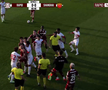 Scandal imens în ultimul amical al Rapidului » Au sărit la bătaie după un fault dur: l-au luat de gât pe un fotbalist giuleștean