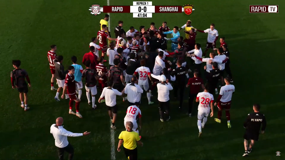 Reacția lui Marius Șumudică după scandalul iscat în amicalul Rapidului: „Erau ca un butoi cu pulbere”