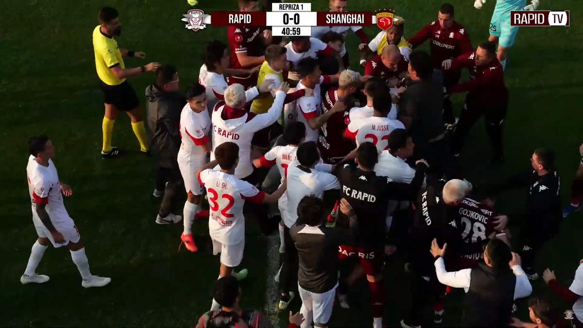 Reacția lui Marius Șumudică după scandalul iscat în amicalul Rapidului: „Erau ca un butoi cu pulbere”