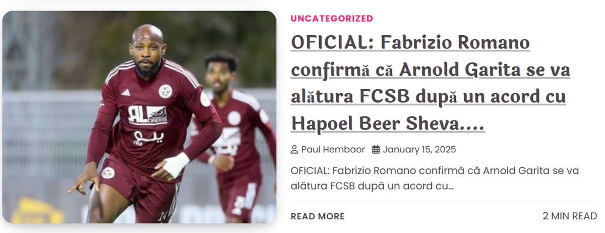 Glosar de știri fake din sport