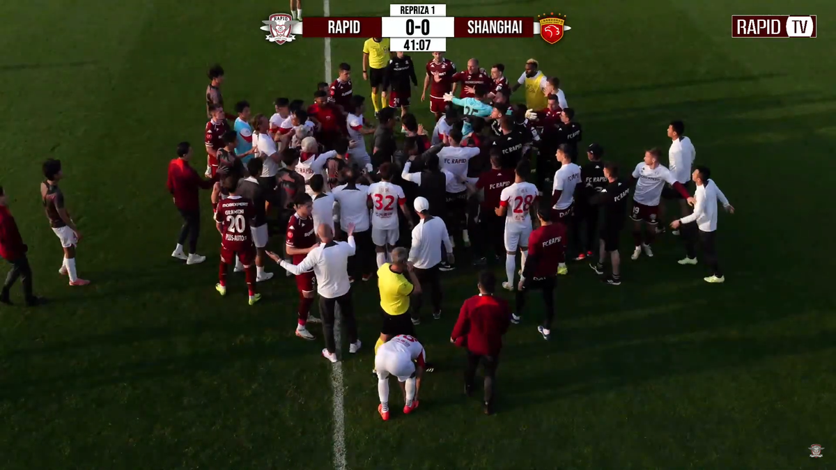 Reacția lui Marius Șumudică după scandalul iscat în amicalul Rapidului: „Erau ca un butoi cu pulbere”