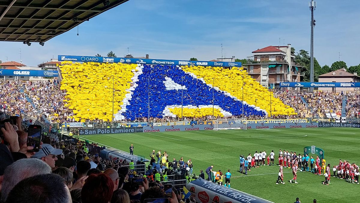Doru și Rozalia Haja - suporteri români abonament Parma