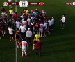 Scandal imens în ultimul amical al Rapidului » Au sărit la bătaie după un fault dur: l-au luat de gât pe un fotbalist giuleștean