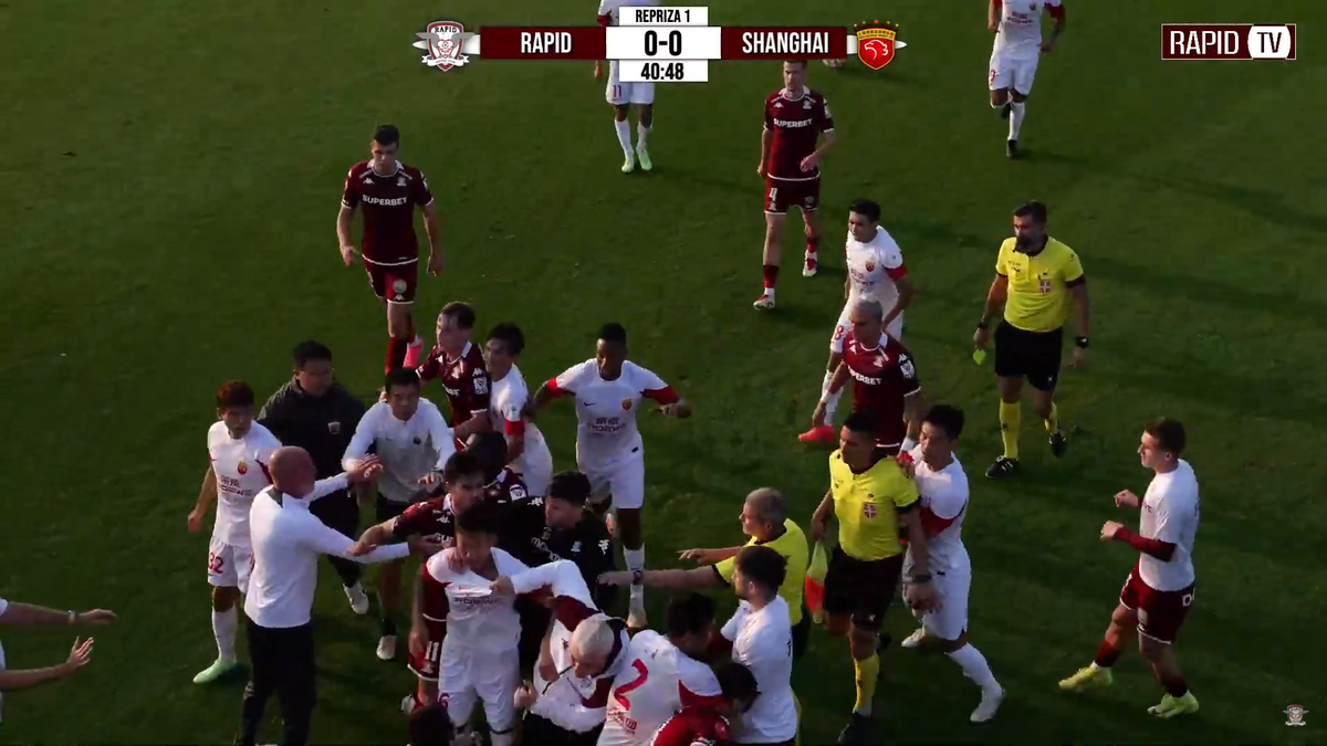 Reacția lui Marius Șumudică după scandalul iscat în amicalul Rapidului: „Erau ca un butoi cu pulbere”