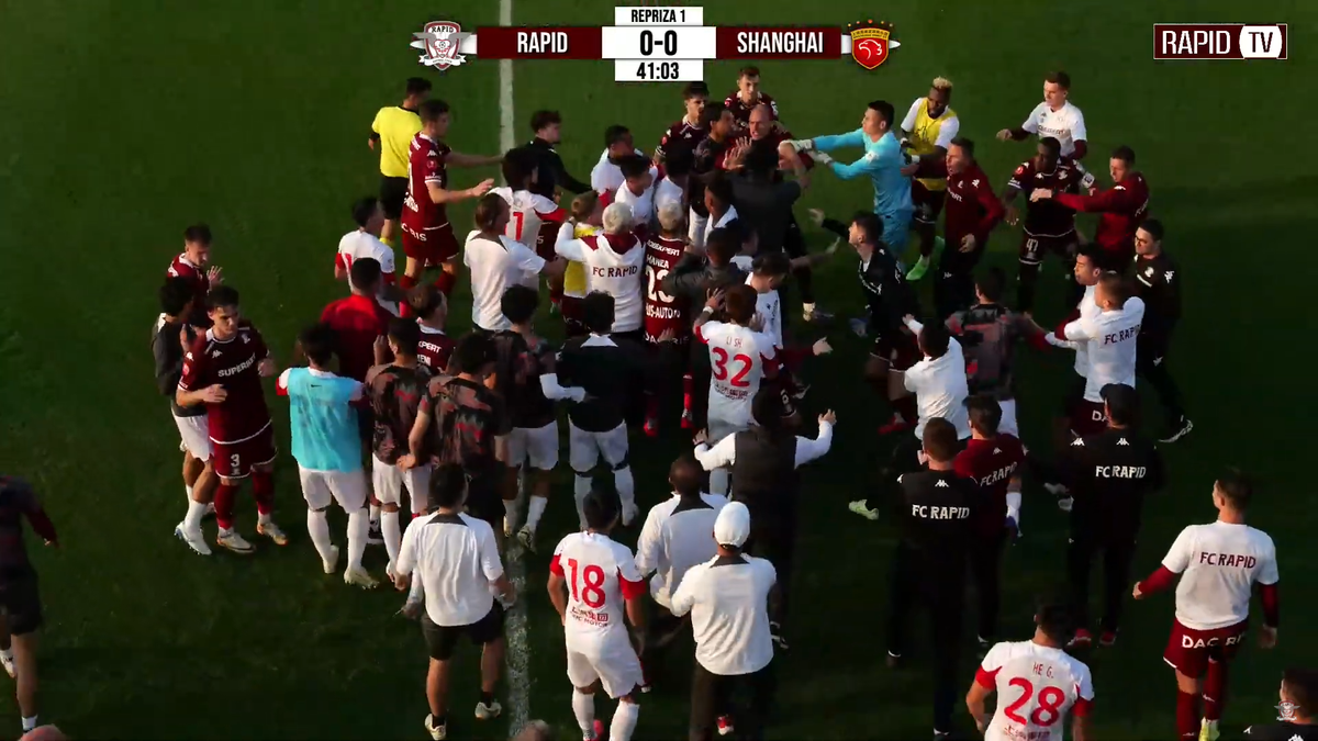 Reacția lui Marius Șumudică după scandalul iscat în amicalul Rapidului: „Erau ca un butoi cu pulbere”