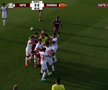 Scandal imens în ultimul amical al Rapidului » Au sărit la bătaie după un fault dur: l-au luat de gât pe un fotbalist giuleștean