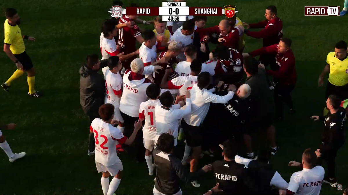 Reacția lui Marius Șumudică după scandalul iscat în amicalul Rapidului: „Erau ca un butoi cu pulbere”