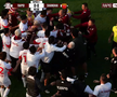 Scandal imens în ultimul amical al Rapidului » Au sărit la bătaie după un fault dur: l-au luat de gât pe un fotbalist giuleștean