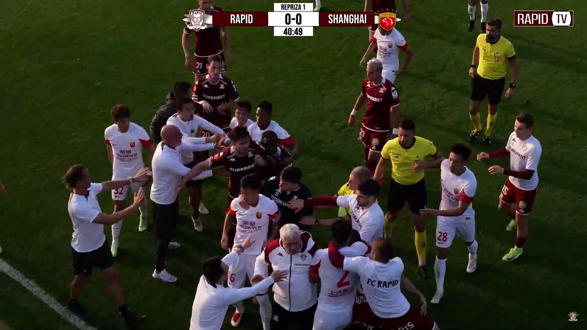 Reacția lui Marius Șumudică după scandalul iscat în amicalul Rapidului: „Erau ca un butoi cu pulbere”