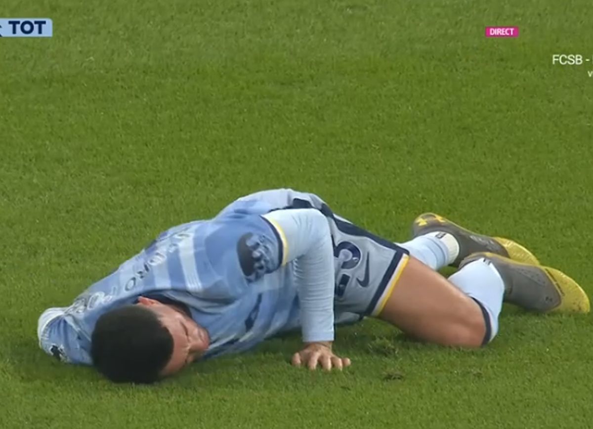 Fază uluitoare în Arsenal - Tottenham: l-a accidentat din dribling pe colegul lui Drăgușin!