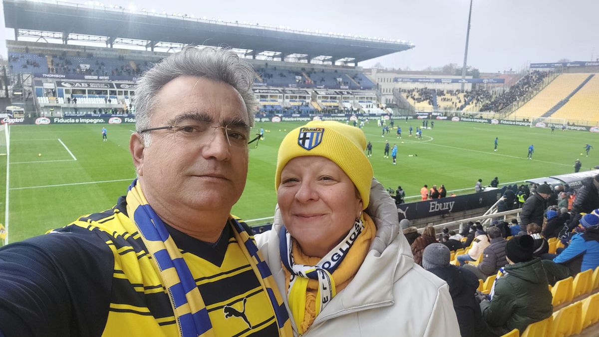 Doru și Rozalia Haja - suporteri români abonament Parma