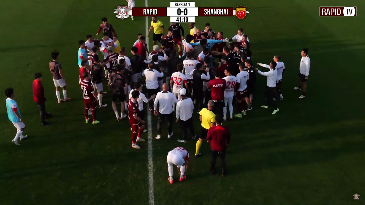 Reacția lui Marius Șumudică după scandalul iscat în amicalul Rapidului: „Erau ca un butoi cu pulbere”