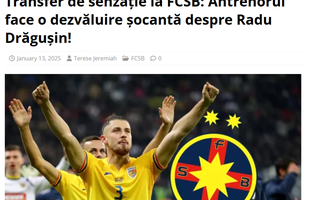 Drăgușin la FC Argeș, Olaru la Dinamo, Ianis Hagi la Botoșani sau Mason Mount la Rapid » Tendință alarmantă! Suporteri invadați de BOȚI, sute de transferuri imaginare răspândite pe site-uri „fantomă”