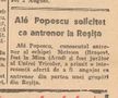Despre antrenorul Ion „Ale” Popescu