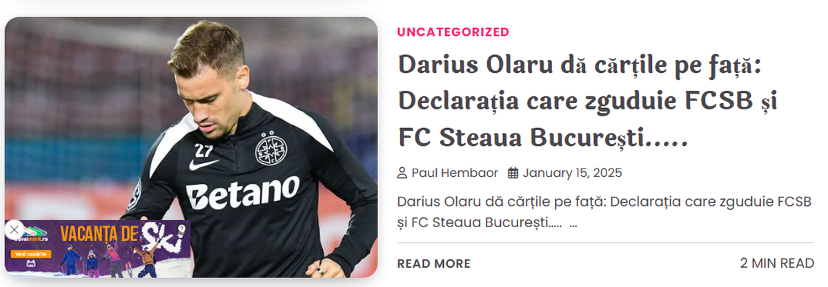 Drăgușin la FC Argeș, Olaru la Dinamo, Ianis Hagi la Botoșani sau Mason Mount la Rapid » Tendință alarmantă! Suporteri invadați de BOȚI, sute de transferuri imaginare răspândite pe site-uri „fantomă”