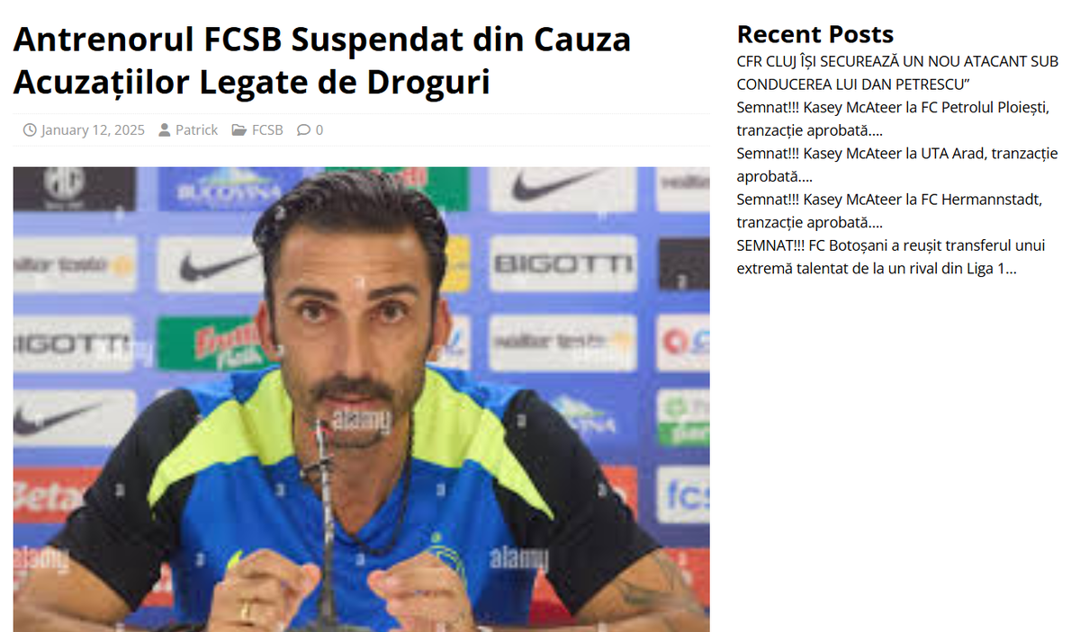 Drăgușin la FC Argeș, Olaru la Dinamo, Ianis Hagi la Botoșani sau Mason Mount la Rapid » Tendință alarmantă! Suporteri invadați de BOȚI, sute de transferuri imaginare răspândite pe site-uri „fantomă”