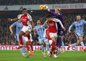 Arsenal, victorie după o revenire de senzație în prima repriză cu Tottenham » Drăgușin, vinovat la cel puțin un gol!