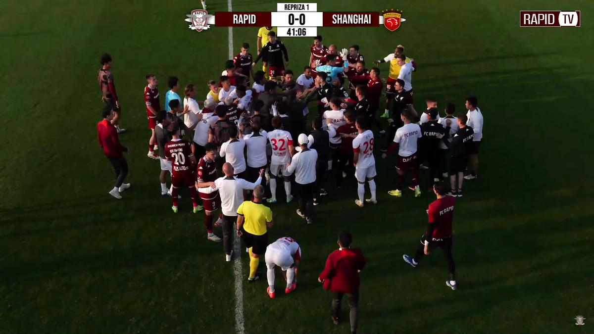 Reacția lui Marius Șumudică după scandalul iscat în amicalul Rapidului: „Erau ca un butoi cu pulbere”