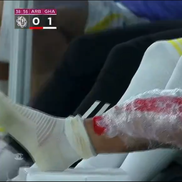 Accidentarea Florinel Coman în Al Arabi - Al Gharafa / Foto: X