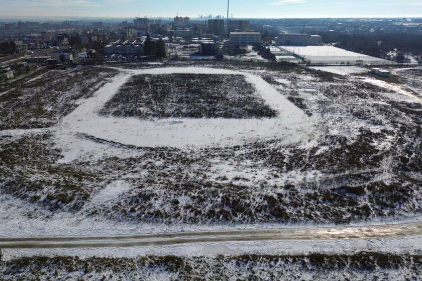 FOTO „Start oficial pe șantier!” » Au început lucrările pentru stadionul de 100 de milioane de euro din Superliga